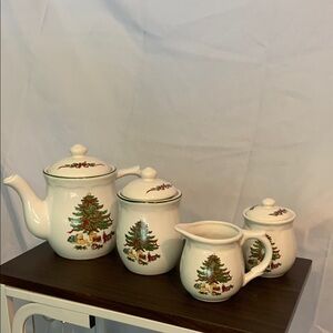 Holiday Tree Serveware Set